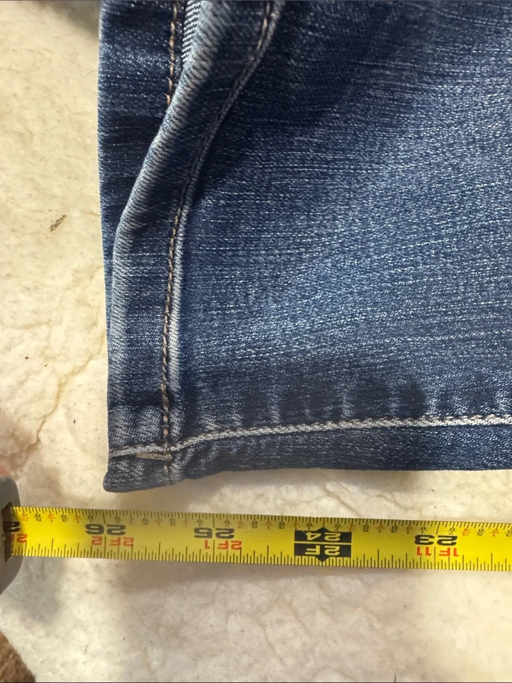 Maurices Women's High-Rise Button-Fly Dark Blue Jeans